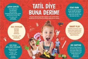 Okula verince bi'mola, hemen koş Korupark'a