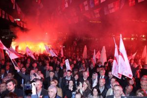 Bozbey'den miting gibi se&ccedil;im ofisi a&ccedil;ılışı