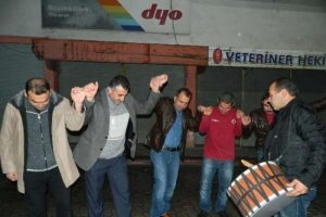 Yağmur sevincini b&ouml;yle yaşadılar