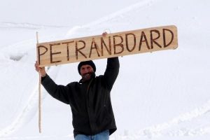 Ka&ccedil;kar dağları eteğinde 'Lazboard' şenliği