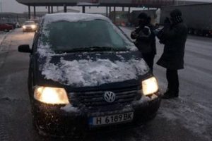 Edirne'de kar yağışı başladı
