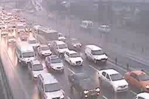 İstanbul'da trafik fel&ccedil;