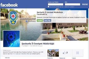Urfa Emniyet M&uuml;d&uuml;rl&uuml;ğ&uuml; Facebook'ta