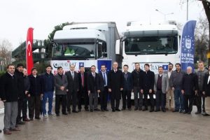 Bursa'dan Suriye'ye yardım konvoyu