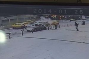 Dehşete d&uuml;ş&uuml;ren kaza kamerada!