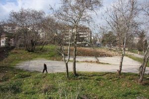 Mahalle sakinleri bu g&ouml;r&uuml;nt&uuml;den rahatsız