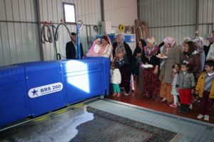 Boyalıca'da halı yıkama fabrikası a&ccedil;ıldı