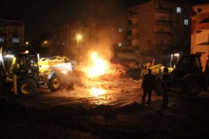 Yangın kontrol altına alındı