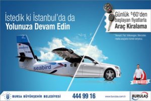 BURULAŞ'tan ara&ccedil; kiralama hizmeti