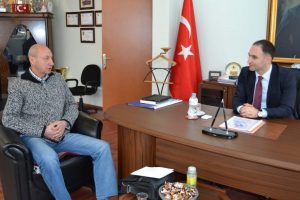 Mestan Şahin'i ziyaret etti
