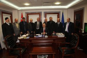 BAşkan Altepe'ye teşekk&uuml;r ziyareti