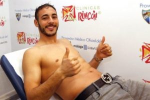 Amrabat Malaga'da ilk antrenmanına &ccedil;ıktı
