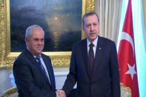 Erdoğan, mevkidaşı Yorgancıoğlu ile g&ouml;r&uuml;şt&uuml;