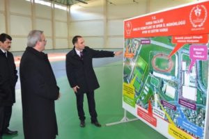 Karaloğlu'ndan ildeki spor tesislerine inceleme