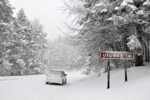 Uludağ'da kar kalınlığı 55 santimetre