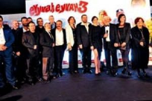 'Eyyvah Eyvah 3' ayakta alkışlandı...