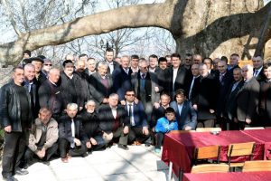 D&uuml;ndar, k&ouml;y muhtarları ile bir araya geldi