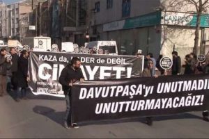 Davutpaşa patlaması kurbanları anıldı