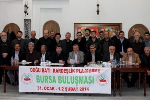 Doğu-Batı Kardeşlik Platformu Bursa'da buluştu