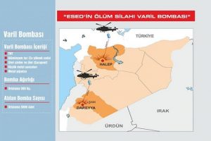 15 noktaya 30 varil bombası