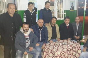 Erkan Aydın minib&uuml;s esnafını ziyaret etti