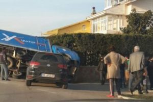 Bursa'da y&uuml;rekleri ağza getiren kaza