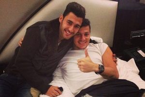 Veysel Sarı Diego'yu ziyaret etti