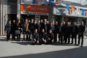 AK Parti Yenişehir'de yeni y&ouml;netim belli oldu