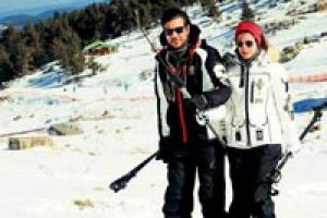 Sosyetenin Kartalkaya &ccedil;ıkarması...