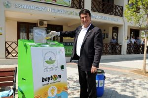 Osmangazi'de atık bitkisel yağlar biyodizele d&ouml;n&uuml;ş&uuml;yor