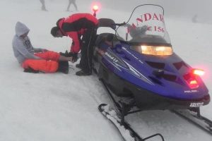 Uludağ'da 'Jandarma Arama Kurtarma'  iş başında