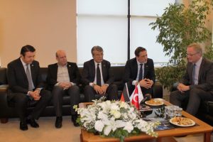 Alman B&uuml;y&uuml;kel&ccedil;i Pohl'dan BTSO'ya ziyaret