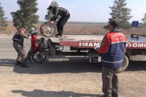 &Ccedil;alıntı motosiklette yakalandı
