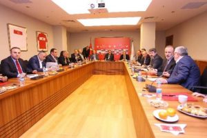 TFF ile Kul&uuml;pler Birliği bir araya geldi