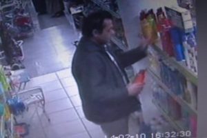 Şampuan hırsızı yakalandı