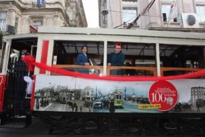 İstanbul tramvayları 100 yaşında