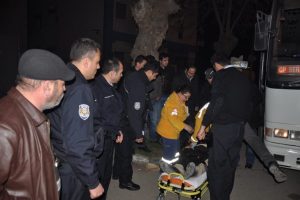 Bursa'da karakol &ouml;n&uuml;nde can pazarı