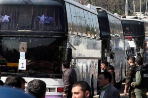 Humus'tan bin 400'e yakın kişi tahliye edildi