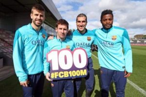 Barcelona'nın takip&ccedil;i sayısı 100 milyonu ge&ccedil;ti!