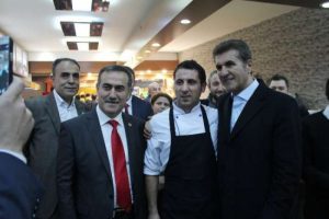 Sarıg&uuml;l esnaf ziyaretinde