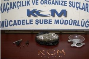 Denizli'de uyuşturucuya 1 tutuklama