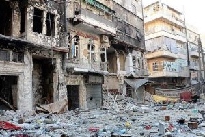 Varil bombaları Halep'i harabeye &ccedil;evirdi