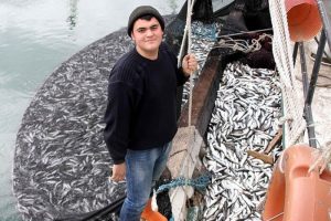 Kıyıya 30 ton kefalle d&ouml;nd&uuml;