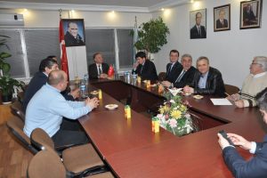 Erkan Aydın'dan BAL-G&Ouml;&Ccedil; ziyareti