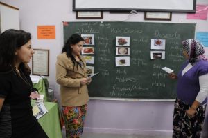 K&ouml;yl&uuml; kadınların İngilizce kursu