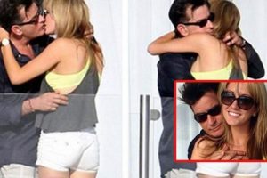 Charlie Sheen'in nişanlısı evli &ccedil;ıktı....