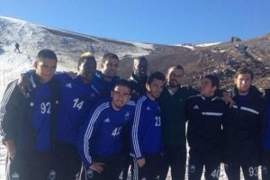 Erciyesspor 2 bin 560 rakımda antrenman yaptı