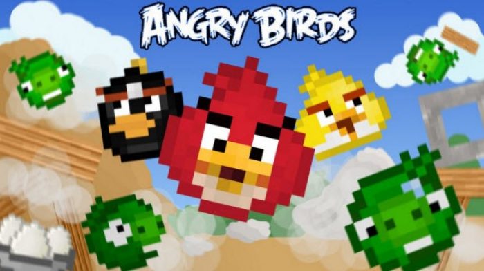 8-Bit Angry Birds zamanı!