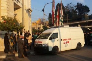 T&uuml;rkiye'den L&uuml;bnan'a ambulans desteği