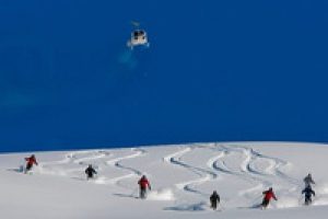 Erciyes'te heliski heyecanı